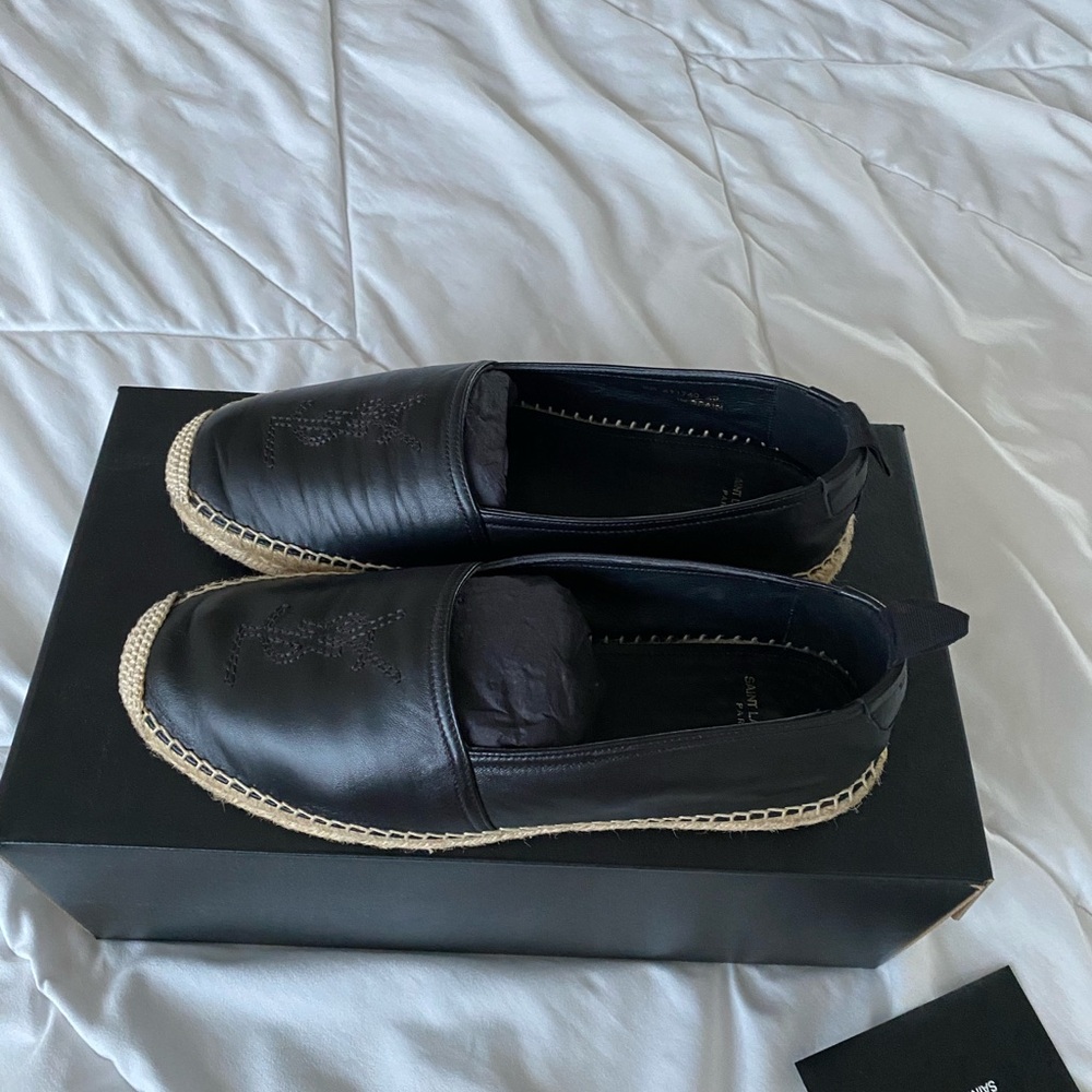 Saint Laurent leather espadrilles. Size 40 - Picture 7 of 7